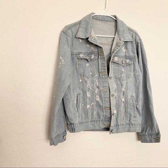 Levi’s Vintage Distressed Dad Trucker Jacket S/M - Picture 1 of 11